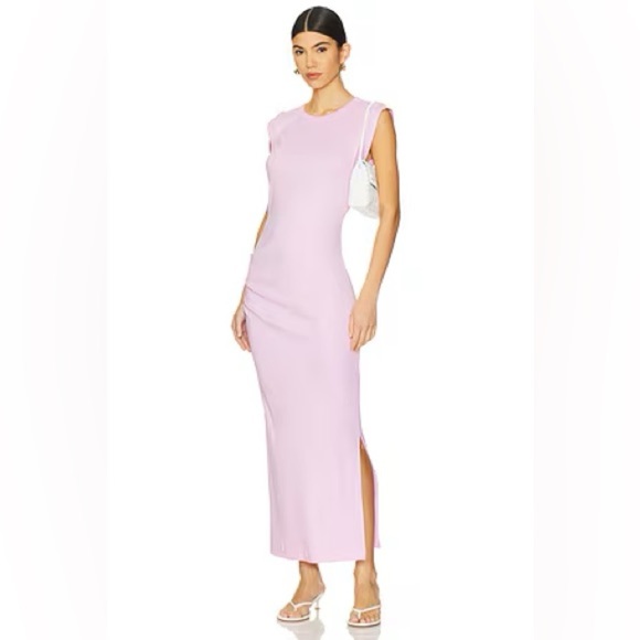 Michael Stars Wren Midi Dress in Lavender - Picture 1 of 4